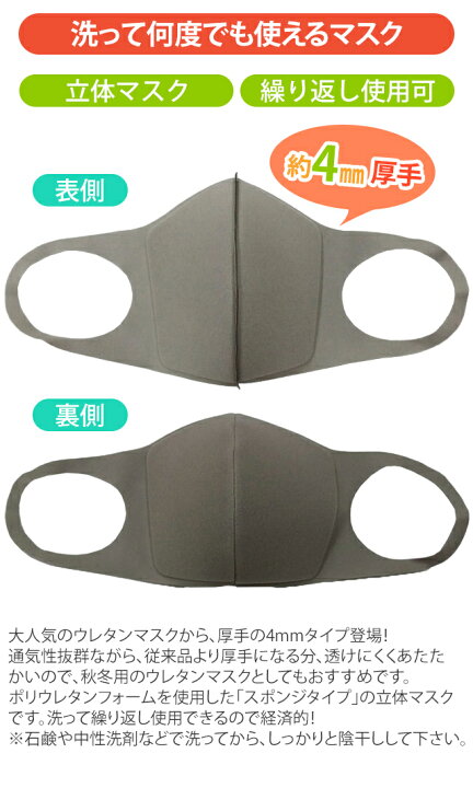 楽天市場 メール便送料無料 厚手4mm Gpt ウレタンマスク 5枚入 洗える マスク 大人用 個包装 繰り返し 使える 黒 グレー 花粉症対策 ますく ウレタン製 スポンジ 立体マスク 秋冬用 Gu1a846 Mail Gu1a849 1通につき6点迄 スーツケース旅行用品のグリプトン