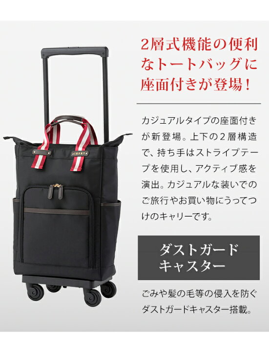 楽天市場】スワニー SWANY 座れる ショッピングカート キャリーカート 