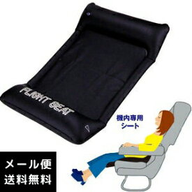 【メール便送料無料】フライトシート コンサイス 日本製 機内専用シート エアークッション 旅行 トラベル 便利グッズ 腰当て 背当て 空気枕 325003-mail (1通につき2点迄)(ar0a013)