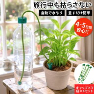 ＼楽天1位／ 留守宅自動給水やり機 給水番 旅行 トラベル 出張 ペットボトル 電源不要 植物 鉢植え プラ…