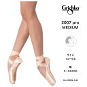 グリシコ2007プロ grishko2007Pro 消音効果 ミディアム トゥシューズ グリシコ バレエ サテン スウェードレザー トウ…