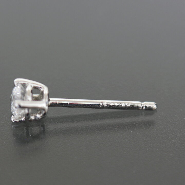 楽天市場】ティファニー ダイヤ スタッド ピアス pt950 3.7mm  