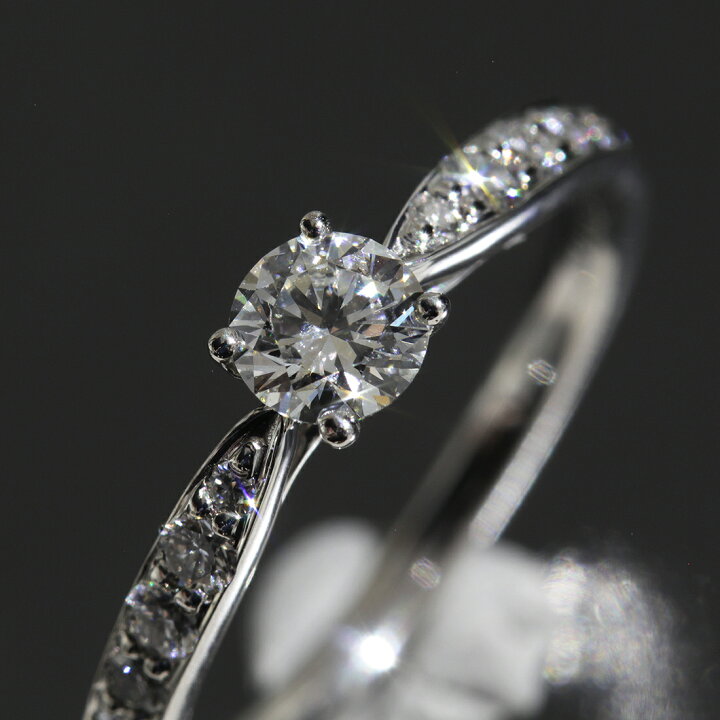 楽天市場】ティファニー ダイヤ リング 0.22ct VVS1 3EX pt950 箱鑑 