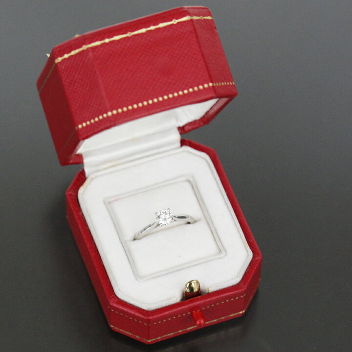 楽天市場】カルティエ リング ダイヤ 0.38ct 7号(47) pt950 箱 仕上済 