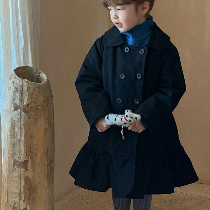 楽天市場】アウターコート キッズ 90cm-140cm 子供コート 女の子コート 
