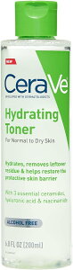 �y���S�̍��������zCeraVe Hydrating Toner 6.8oz 200ml �Z�����B�@�ێ����ϐ��@�Z���~�h�@�i�C�A�V���A�~�h�@�q�A�������_