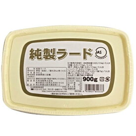 丸和油脂 国産 豚脂 純製 ラード 3.6kg（900g ×4個）業務用