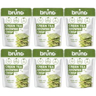 bruno ブルーノ クリスピー ブラウニー グリーンティー 抹茶 6袋 スナック グルテンフリー 乳不使用 バタ…