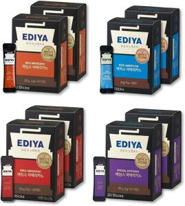 EDIYA coffee �C�f�B�A �R�[�q�[ �y160�{���z8�� 4�� �e40�{ �C���X�^���g�R�[�q�[ ���� �X�e�B�b�N �؍� �M�t�g �A�����J�[�m �l�ߍ��킹