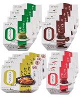 遠藤製餡 ゼロカロリー ようかん 4種 16食（チョコ、こし、抹茶、よもぎもち）各4食 水ようかん 羊羹 詰…