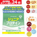 【店内ポイント最大24倍（要エントリー）】GronG(グロング) ジュニアプロテイン 1kg 風味付き ポイント