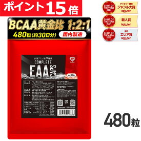 【10日までポイント15倍】GronG(グロング) COMPLETE EAA カプセル 480粒 人工甘味料不使用 甘味料不使用 必須アミノ酸 全9種類配合