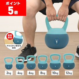 【ポイント5倍&500円クーポン/条件有】グロング GronG ケトルベル ソフト やわらかい素材 持ちやすいワイドハンドル 自宅用 筋トレ器具