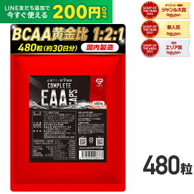 【LINE200円OFFクーポン×20日〜ポイント10倍】GronG(グロング) COMPLETE EAA カプセル 480粒 人工甘味料不使用 甘味料不使用 必須アミノ酸 全9種類配合