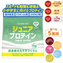 【15日はポイント10倍&500円クーポン/条件有】GronG(グロング) ジュニアプロテイン 1kg 風味付き