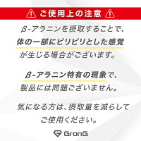 GronG(グロング)ベータアラニンパウダー500g