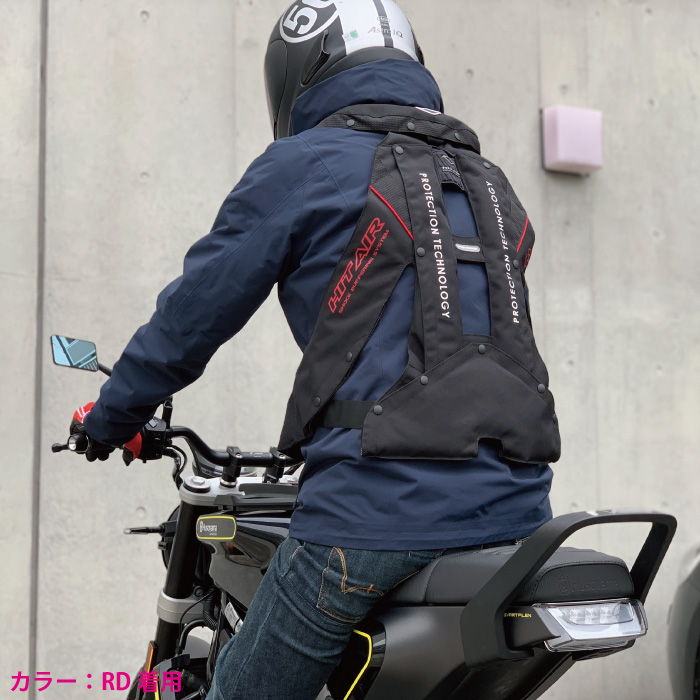 楽天市場】【P3倍☆期間中】 ヒットエアー hit-air バイク エアバッグ
