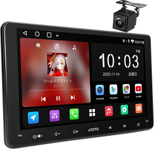 Android �J�[�i�r 2DIN 9�C���` �f�B�X�v���C �I�[�f�B�I Wi-Fi Bluetooth USB�e�U�����O�ɑΉ� CarPlay&Android Auto���C�����X �o�b�N�J���� ACR-229