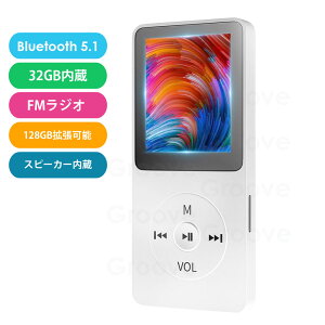 MP3v[[ Bluetooth 5.1 I[fBIvC[ 32GB SDJ[hΉ 128GBg\ HIFI LCzt Xs[J[ yv[[ AMP-018