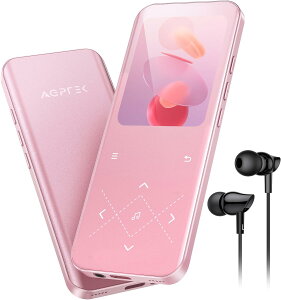 MP3v[[ Bluetooth5.3 32GB HiFi _CNg^ Xs[J[ FMWI 2.4C` yv[[ ő128GBTFJ[hΉ AMP-019