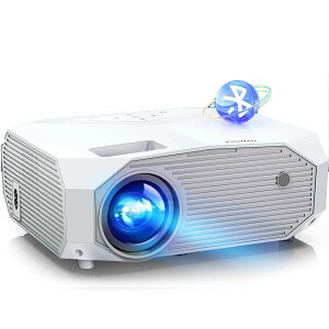 vWFN^[ ^ V䓊e\ 28000LM 1080P 5G 2.4G WiFi Bluetooth5.3  `␳ HiFiXs[J[ APJ-080