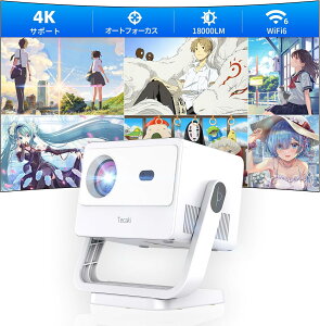 vWFN^[ ^ ƒp 4KΉ V䓊e 18000LM WiFi6 180°] I[gtH[JX `␳ z[vWFN^[ z[VA^[ APJ-136