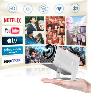 vWFN^[ ^ ƒp Android TV  450ANSI 1080P 5G wi-fi Ή Bluetooth 5.2 4KrfIɓK z[vWFN^[ z[VA^[ APJ-139