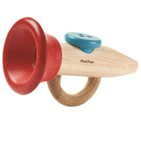 プラントイ 木のおもちゃ カズー ラッパ 楽器 音が鳴る 音楽 木製玩具