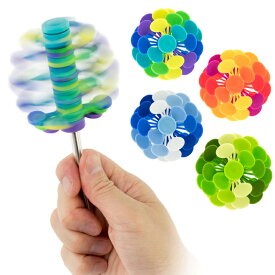 ミニフィボナッチツリー 台座付き 科学玩具 知育玩具 ブルー グリーン クリア オレンジ インテリア雑貨