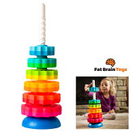 スピンアゲイン ファットブレイン Fat Brain Toys 知育玩具 くるくる 回転