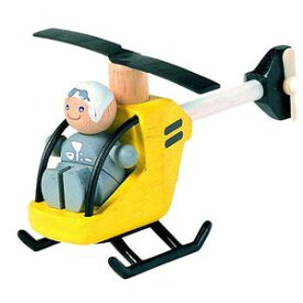 プラントイ 木のおもちゃ ヘリコプター飛行機 プランシティー 木製玩具