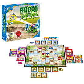 ロボット・タートルズ シンクファン ThinkFun プログラミング学習ゲーム パズルゲーム 脳トレ 知育玩具 ボードゲーム