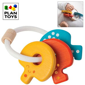 プラントイ 木のおもちゃ キーラトル がらがら ベビー用 木製玩具 カラフル かわいい
