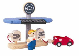 プラントイ 木のおもちゃ 知育玩具 エコスタンド 人形付き ごっこ遊び 木製玩具