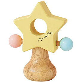 木のおもちゃ ティンクルスター ミルキートイ ラトル 木製玩具 【あす楽対応】