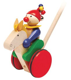 セレクタ 木のおもちゃ 知育玩具 手押し・ギャロップ 手押し車 馬