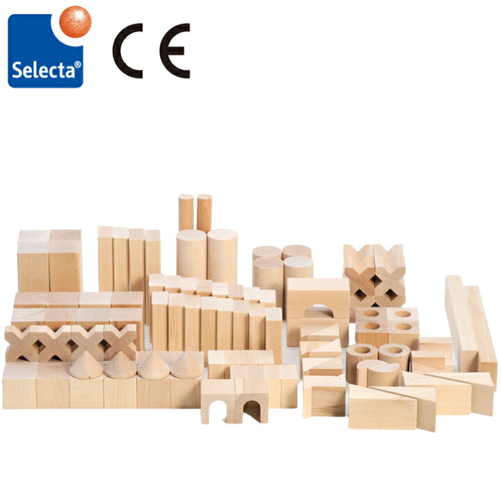 楽天市場】セレクタ 木のおもちゃ 知育玩具 積み木 BLOCKS・グランド 