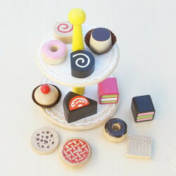 楽天市場 木のおもちゃ エトボイラ スイーツセット ケーキ おやつ おままごとセット 木製 ペイストリーズ あす楽対応 グルーヴプラン楽天市場店