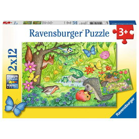ジグソーパズル 子供用 庭のお友達 12ピース×2セット 知育玩具 3歳から ラベンスバーガー Ravensburger