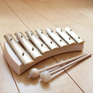 鉄琴 アウリスグロッケン ペンタトニック 楽譜付 楽器玩具 木のおもちゃ