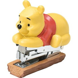 ステープラー(POOH) ホッチキス くまのプーさん 熊 ディズニー キャラクター かわいい インテリア小物 文房具