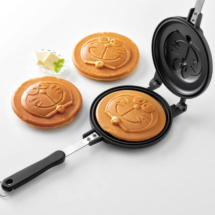 楽天市場 ホットケーキメーカー アイムドラえもん パンケーキメーカー フライパン アルミ かわいい おやつ 手作り キャラクター型 木のおもちゃと雑貨 Sora