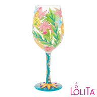 Lolita ロリータ ワイングラスファッション フローラルズ FASHION FLORALS トロピカル セレブ愛用 おしゃ…