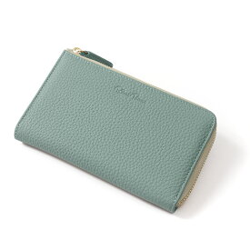 【クーポン利用で4980円】 本革シボ L字ファスナー 長財布 短い長財布 財布 メンズ ロングウォレット ウォレット 牛本革 レザー 革 バイカラー スキミング防止 おしゃれ シンプル カジュアル かわいい 可愛い 女子 女の子 中学生 高校生 女性 大容量 財布レディース 二つ折