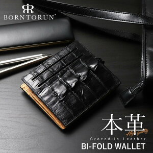 海外受注発注品 黒 財布 個性的 人気 二つ折り ワニ革 レザー メンズ ミニ財布 ブラック フルオープン デザイン コンパクト クロコダイル かっこいい おしゃれ 本日限定ポイント最大15倍 E5uvh 特売安い Europub Co Uk