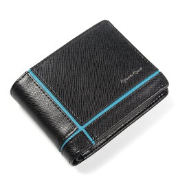 【クーポン利用で4480円】 財布 二つ折り財布 メンズ 二つ折り財布メンズ 本革 レザー おしゃれ サフィアーノレザー かっこいい 二つ折り ビジネス 紳士 中学生 高校生 大学生 10代 20代 30代 男の子 男子 男性 大人 カードがたくさん入る 財布メンズ