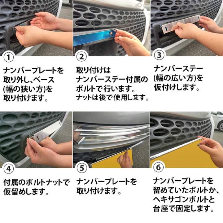楽天市場 限定価格 3 11迄 ナンバーステー プレート 角度 高さ 調整 ライセンス アングルー 上から見ても隙間ができない ポジション Xp 304 樅 Groovy