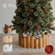 【 Alsace(R) 正規販売店 】 クリスマスツリー アルザス スタンドカバー ログフェンス ウッドフェンス 足…