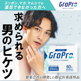【サマーセール 8/31まで 10%OFFクーポン】グロプロ 指定医薬部外品 送料無料 滋養強壮 サプリメント サプリ 持続力 活力剤 日本製 性力 疲労回復 オキソアミヂン