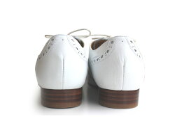 【2018春夏】chausser/ショセ|C-279|WHITE|ウィングチップマニッシュシューズ|春物|ground|靴